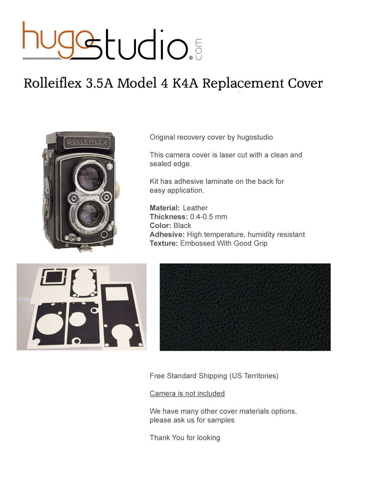 Rolleiflex 3.5 (K4 / PR154/1) - Clean Cameras | Markus Säuberli